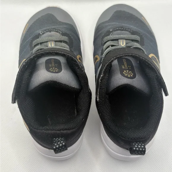 Nike Kids Black and Gold Sneakers - Picture 7 of 9